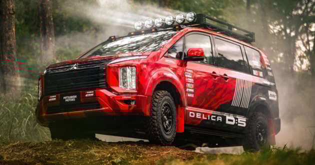 New Mitsubishi Triton Group T1 for AXCR 2023 debuts – rally racer to be supported by ruggedised Delica D:5