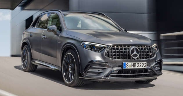 2024 Mercedes-AMG GLC43, GLC63 debut – no more V6, V8; 2.0L turbo mild hybrid and PHEV; up to 680 PS