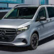 2024 Mercedes-Benz V-Class, EQV, Vito, eVito facelifts debut – stylish exterior, redesigned interior, new kit