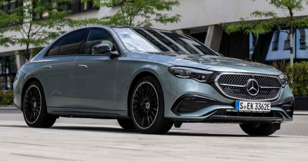 2024 Mercedes-Benz E-Class – W214 E220d, E300 de, E400 e PHEV and E450 4Matic sedan in latest images