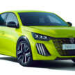 2024 Peugeot 208 facelift debuts – e-208 EV now offers 400 km of range; mild hybrid and NA engines available