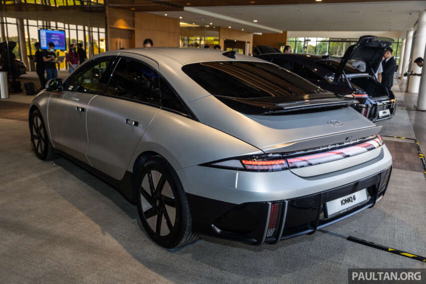 Hyundai Ioniq 6 dilancarkan di Malaysia – RM289,888-RM319,888, hingga 320 PS/605 Nm, jarak gerak 614 km 1643921