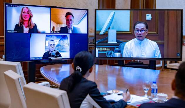 Prime minister Anwar Ibrahim meets with Tesla CEO Elon Musk via video call – EV brand launching July 20
