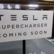 First Tesla Supercharger station in Malaysia located at Pavilion KL – eight charging bays in B1 parking area