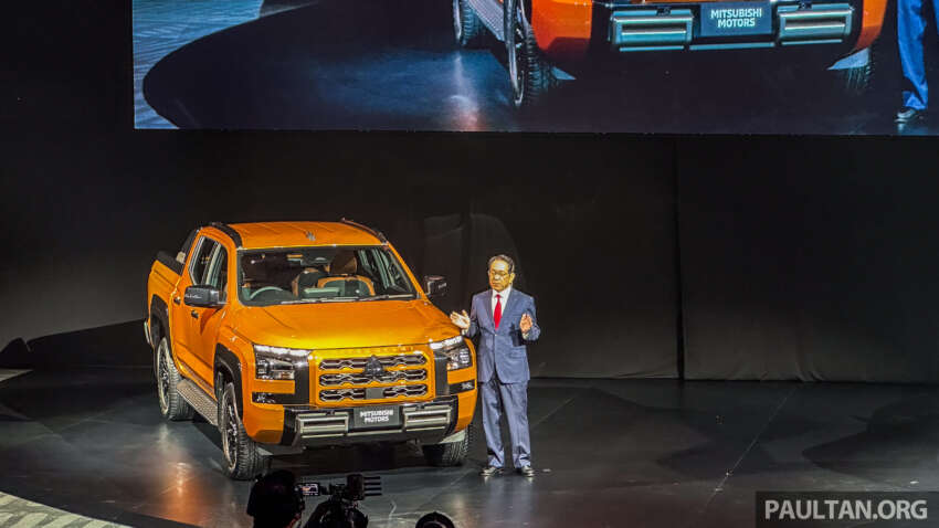Mitsubishi Triton 2024 —  gaya Beast Mode baru, enjin 4N16 2.4L 204 PS/ 470 Nm, sampai M’sia tahun depan 1646347