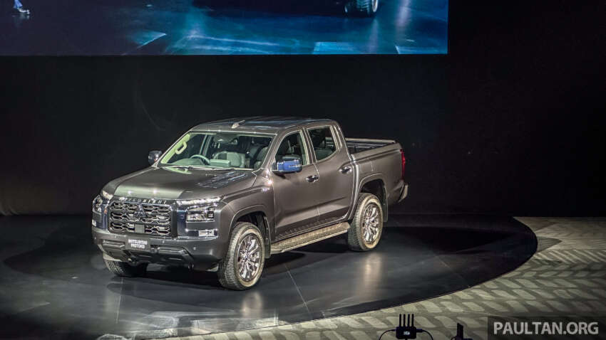Mitsubishi Triton 2024 —  gaya Beast Mode baru, enjin 4N16 2.4L 204 PS/ 470 Nm, sampai M’sia tahun depan 1646345