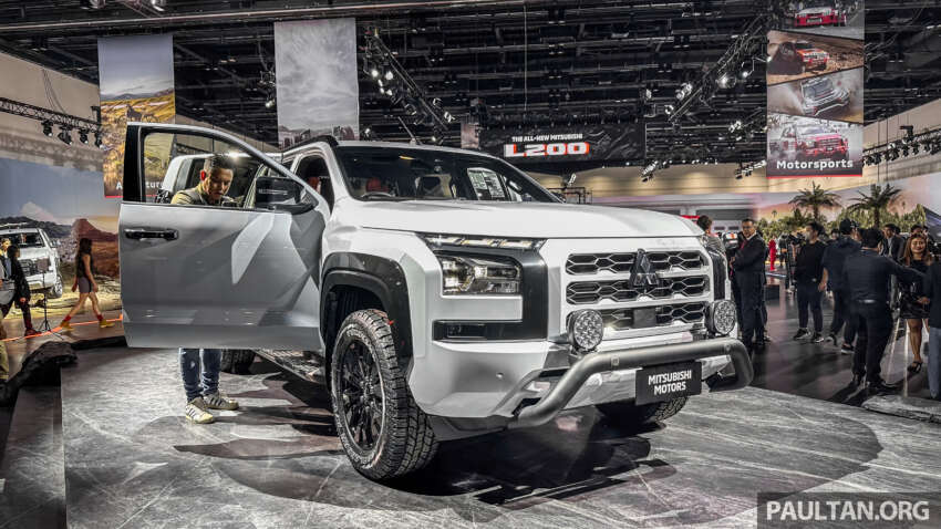 2024 Mitsubishi Triton debuts – Beast Mode styling; 204 PS/470 Nm 2.4L 4N16 engine; in Malaysia in 2024 1646520