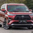 Toyota Veloz MPV now with optional bodykit, RM3,300