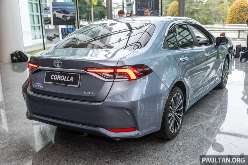 2023 Toyota Corolla updated in Malaysia – new 12.3-inch instrument display, USB-C, wheels; from RM140k 1661030