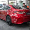 2023 Toyota Corolla GR Sport now in Malaysia – tuned suspension; sportier exterior, interior; from RM153k