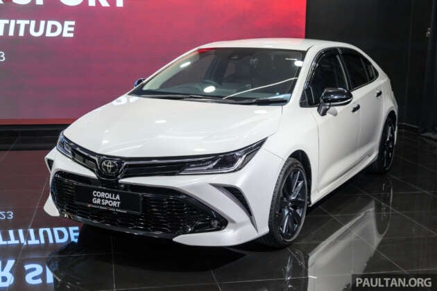 2023 Toyota Corolla GR Sport now in Malaysia – tuned suspension; sportier exterior, interior; from RM153k