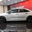 Toyota Corolla GR Sport 2023 kini di M’sia — varian tertinggi dengan lencana GR, suspensi baru, RM153k