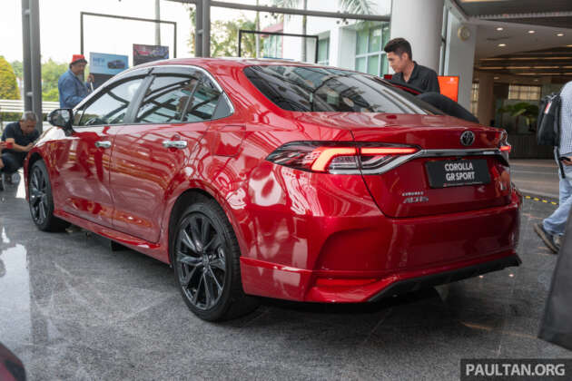 Toyota Corolla GR Sport 2023 kini di M’sia — varian tertinggi dengan lencana GR, suspensi baru, RM153k