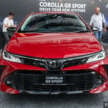 2023 Toyota Corolla GR Sport now in Malaysia – tuned suspension; sportier exterior, interior; from RM153k