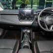 2023 Toyota Corolla GR Sport now in Malaysia – tuned suspension; sportier exterior, interior; from RM153k