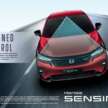 2023 Honda City facelift launched in Malaysia – new petrol RS; Sensing for all; wireless AA/AC; fr RM85k