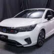 2023 Honda City facelift launched in Malaysia – new petrol RS; Sensing for all; wireless AA/AC; fr RM85k