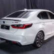2023 Honda City facelift launched in Malaysia – new petrol RS; Sensing for all; wireless AA/AC; fr RM85k