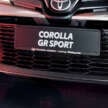2023 Toyota Corolla GR Sport now in Malaysia – tuned suspension; sportier exterior, interior; from RM153k