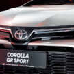 2023 Toyota Corolla GR Sport now in Malaysia – tuned suspension; sportier exterior, interior; from RM153k