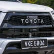Toyota Hilux GR Sport dapat penambahan kuasa – enjin 2.8L diesel turbo kini hasilkan 224 PS, 550 Nm