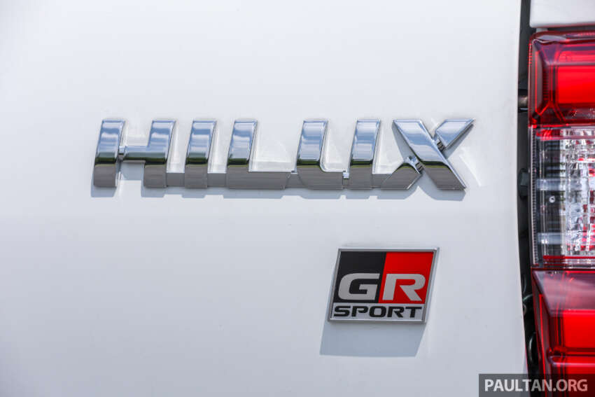 2023 Toyota Hilux GR Sport in Malaysia – sporty pick-up truck with bodykit, monotube dampers; fr RM169k 1658442
