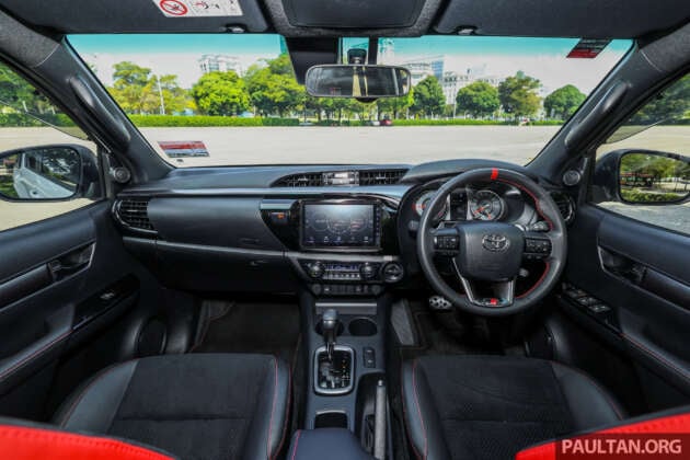 2023 Toyota Hilux GR Sport in Malaysia – sporty pick-up truck with bodykit, monotube dampers; fr RM169k