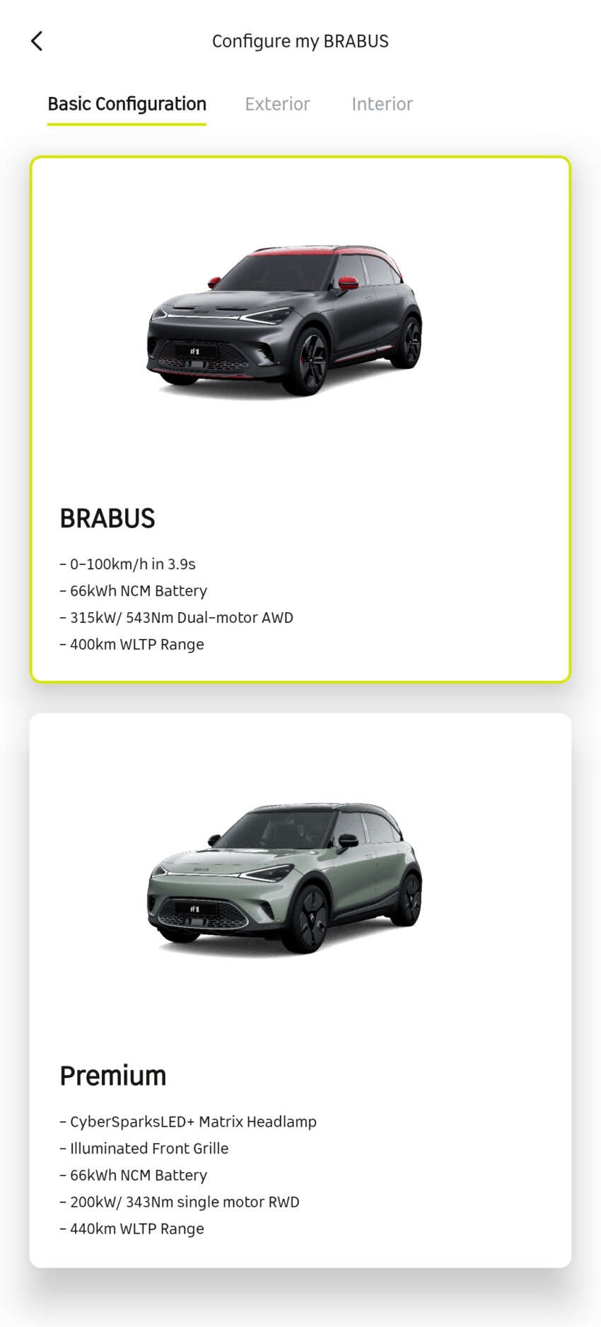 smart #1 available for booking in Malaysia via app – RM1k fee; two variants; up to 428 PS, 440 km EV range 1661693