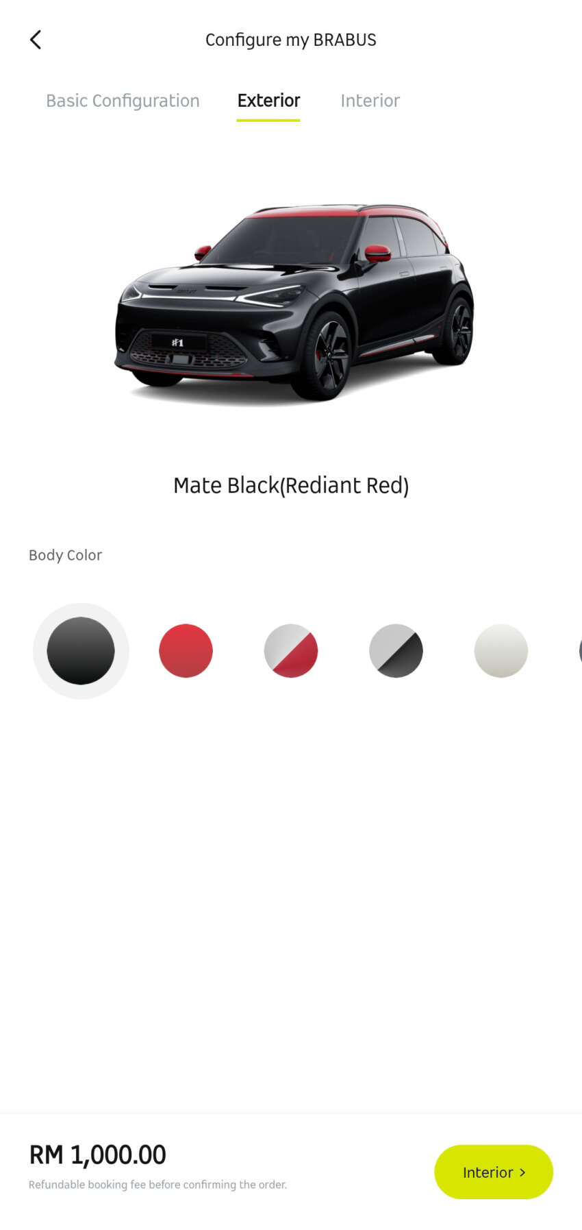 smart #1 available for booking in Malaysia via app – RM1k fee; two variants; up to 428 PS, 440 km EV range 1661697