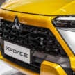 New Mitsubishi Xforce teaser shows Yamaha sound system, fabric-covered dash – open for booking in Feb