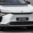2023 Toyota bZ4X – 500 km range EV in Malaysia soon