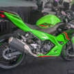 2023 Modenas Ninja 250 ABS in Kawasaki green for Malaysia – RM21,800 retail price