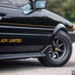 Toyota AE86 Sprinter Trueno GT-Apex Black Limited – 1 dari 400 unit dalam dunia, restorasi macam baru!