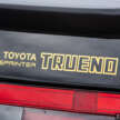 Toyota AE86 Sprinter Trueno GT-Apex Black Limited – 1 dari 400 unit dalam dunia, restorasi macam baru!