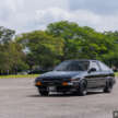 Toyota AE86 Sprinter Trueno GT-Apex Black Limited – 1 dari 400 unit dalam dunia, restorasi macam baru!