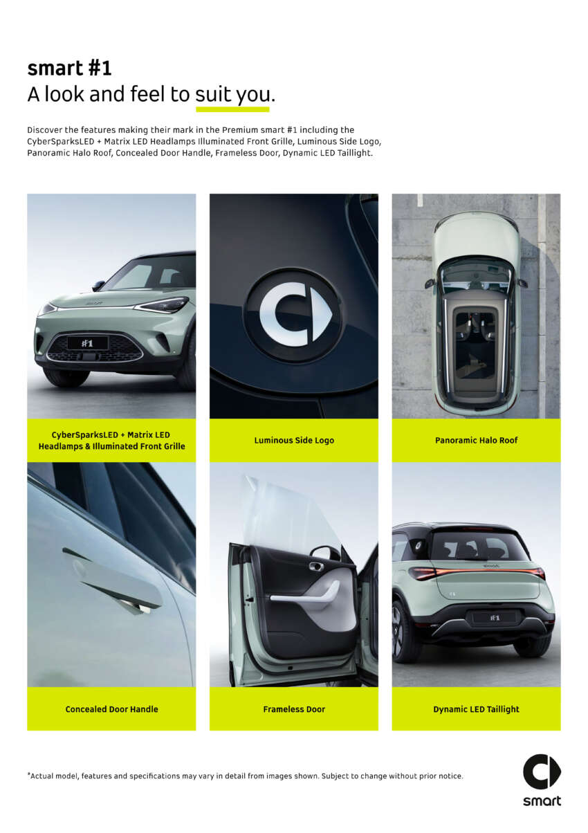 2023 smart #1 EV now open for booking in Malaysia – Pro, Premium, Brabus variants, fr RM200k to RM250k 1669249
