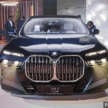 2023 BMW i7 at Forwardism, by BMW in Malaysia – 625 km EV range; fr RM707k; 158 units OTR as of Aug 31