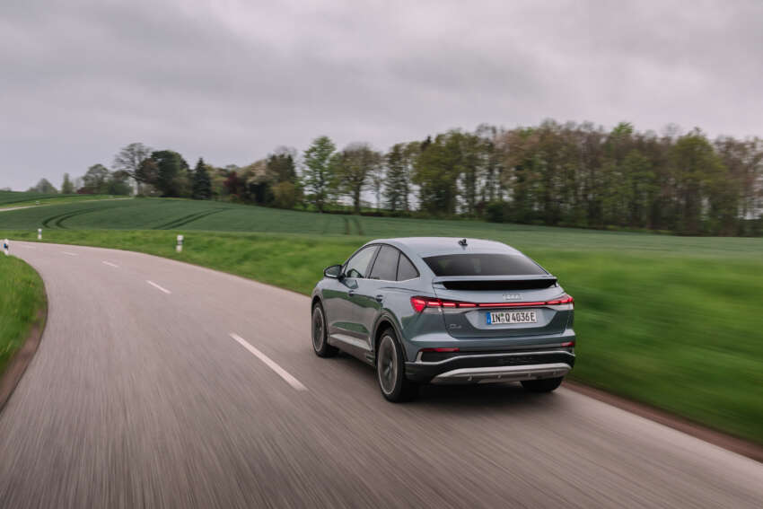 2024 Audi Q4 e-tron updated – 77 kWh battery now standard for all variants; up to 562 km range, 340 PS 1670798