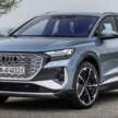 2024 Audi Q4 e-tron updated – 77 kWh battery now standard for all variants; up to 562 km range, 340 PS