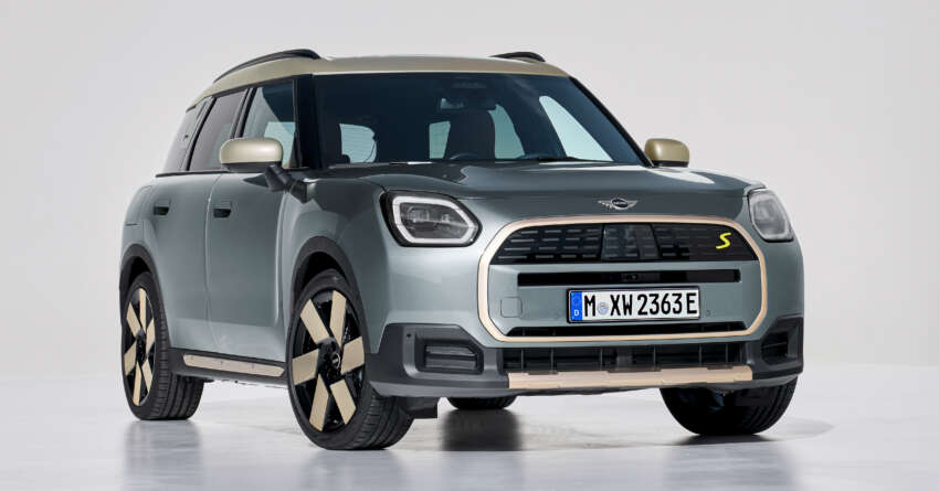 2024 MINI Countryman Electric debuts – single- and dual-motor EV powertrains; up to 313 hp, 462 km range 1662675