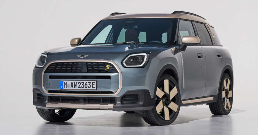 2024 MINI Countryman Electric debuts – single- and dual-motor EV powertrains; up to 313 hp, 462 km range 1662677