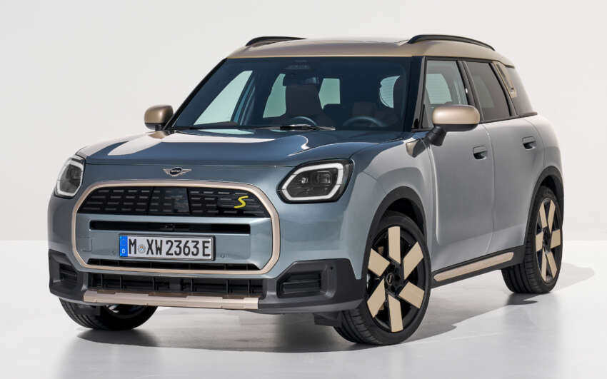 2024 MINI Countryman Electric debuts – single- and dual-motor EV powertrains; up to 313 hp, 462 km range 1662678