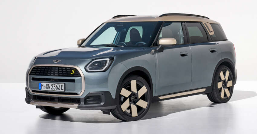 2024 MINI Countryman Electric debuts – single- and dual-motor EV powertrains; up to 313 hp, 462 km range 1662679