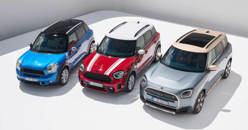 2024 MINI Countryman Electric debuts – single- and dual-motor EV powertrains; up to 313 hp, 462 km range 1662749