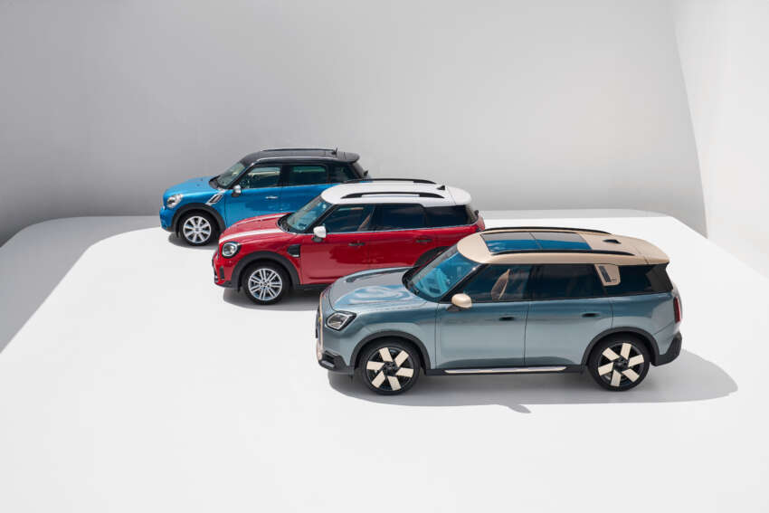 2024 MINI Countryman Electric debuts – single- and dual-motor EV powertrains; up to 313 hp, 462 km range 1662751