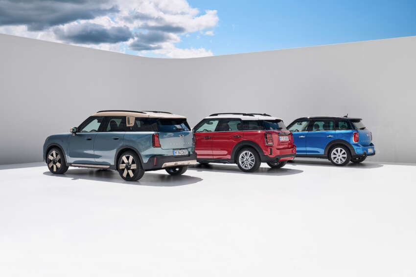 2024 MINI Countryman Electric debuts – single- and dual-motor EV powertrains; up to 313 hp, 462 km range 1662753