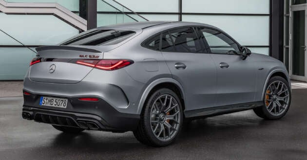 2024 Mercedes-AMG GLC43 and GLC63 Coupe debut – 2.0L turbo mild hybrid, PHEV; up to 680 PS, 1,020 Nm