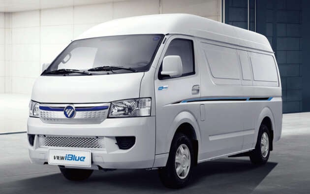 2023 Foton iBlue EV van available in Malaysia – 50.23 kWh battery, 195 km range, 116 PS; from RM200k