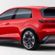 Volkswagen ID. GTI Concept previews future FWD GTI EV – Polo size; simulated gear shifts; digital cockpit