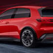 Volkswagen ID. GTI Concept previews future FWD GTI EV – Polo size; simulated gear shifts; digital cockpit